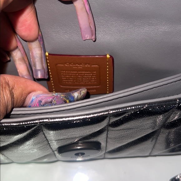 Coach metallic Tabby wristlet - Picture 3 of 12